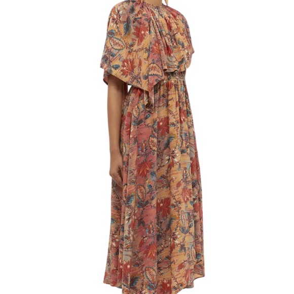 NWT Ulla Johnson Silk Dress in
'Primrose' - Picture 2 of 3